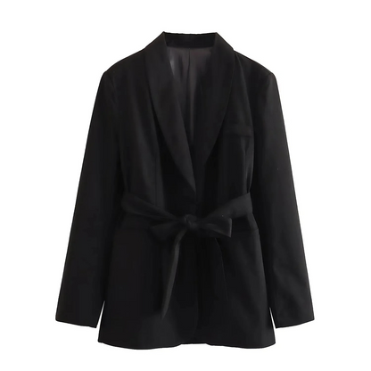 Women's Two-piece Set Blazer and Pants With Timeless Style