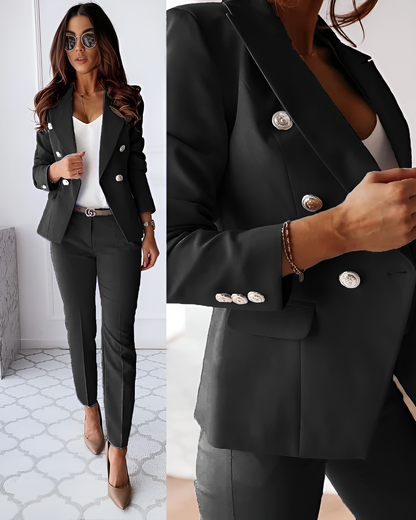 Women's Two-piece Set Blazer and Trousers Modern