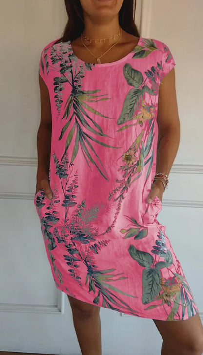 Women's Two-piece Set Stylish Cotton Linen Look for Casual and Formal Occasions