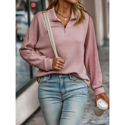 Women's V-Neck Sweater Elegant Style