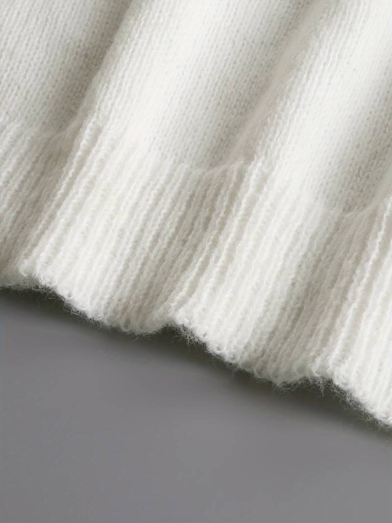 Women's V-neck jumper Luxury Material