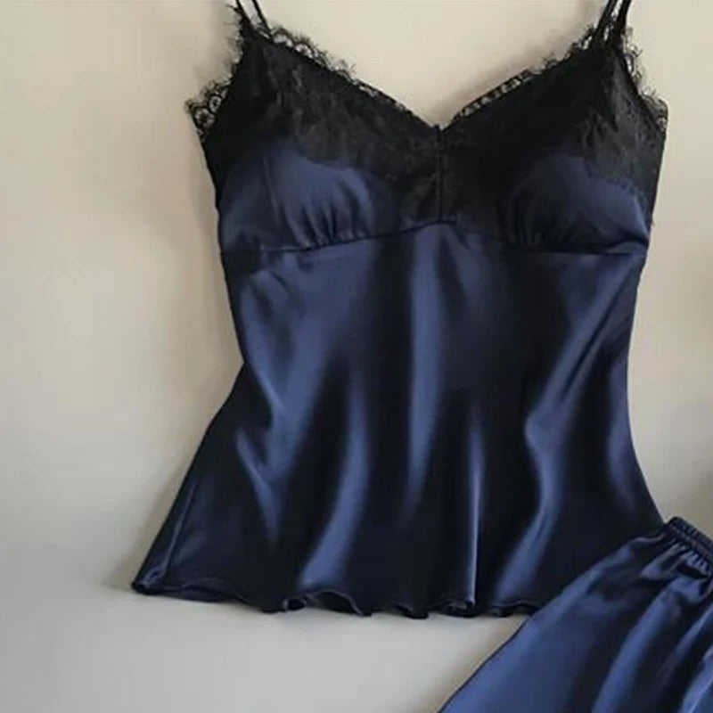 Women's V-neck nightwear set