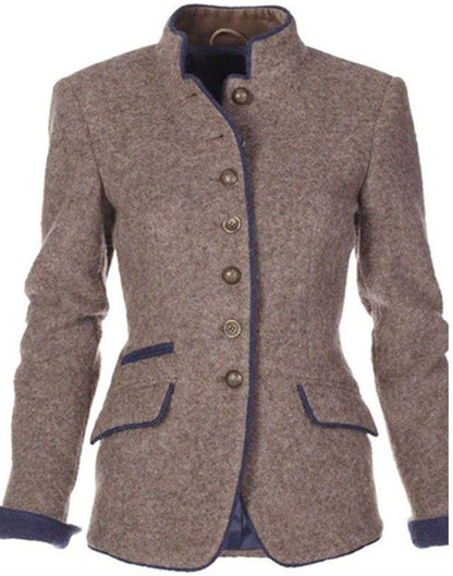 Women's Vintage Blazer With Buttons
