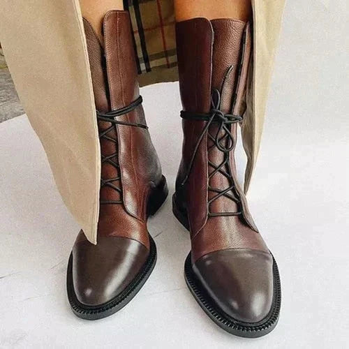 Women's Vintage Boots with Heel