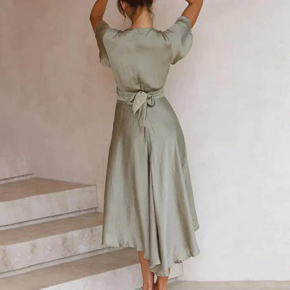 Women's Vintage Dress Retro Chic Summer Dresses High Quality Fabrics