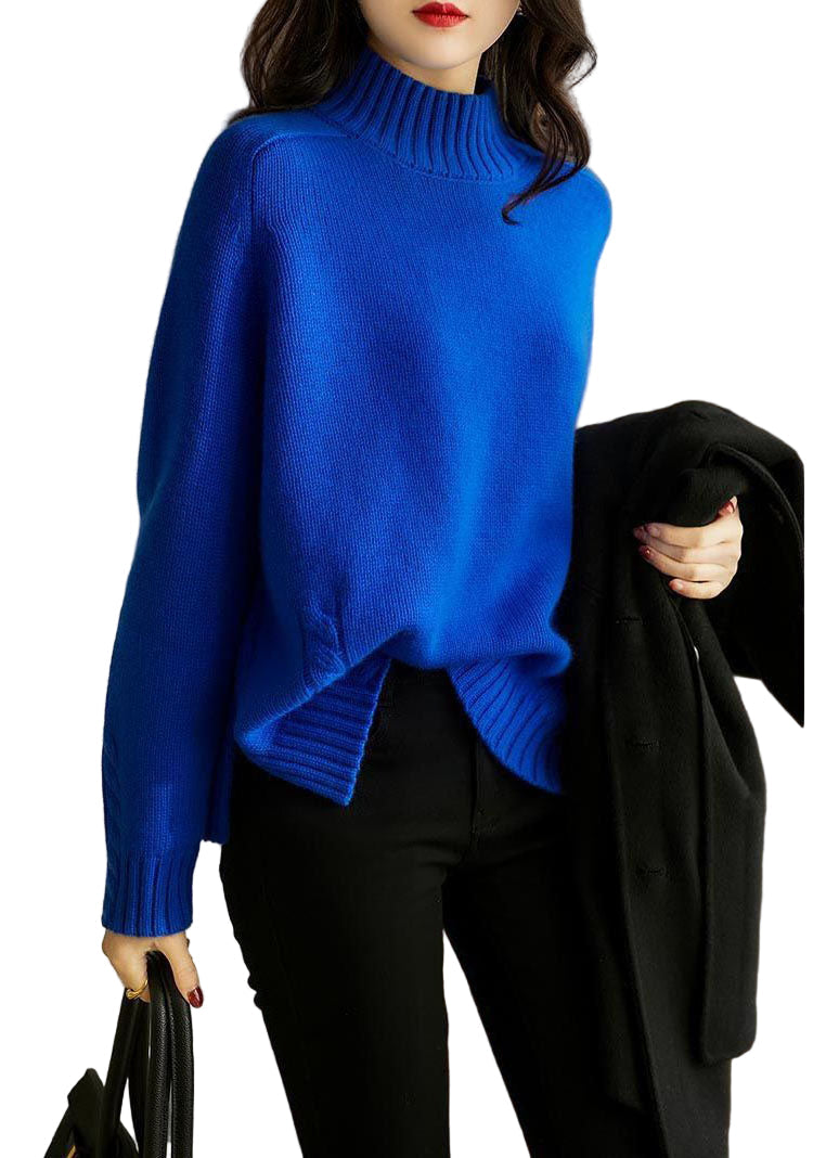 Women's Vintage Knitted Style Sweater with Open Sides