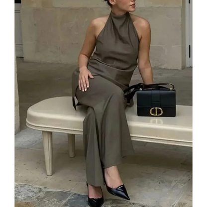 Women's Vintage tank top and trouser set
