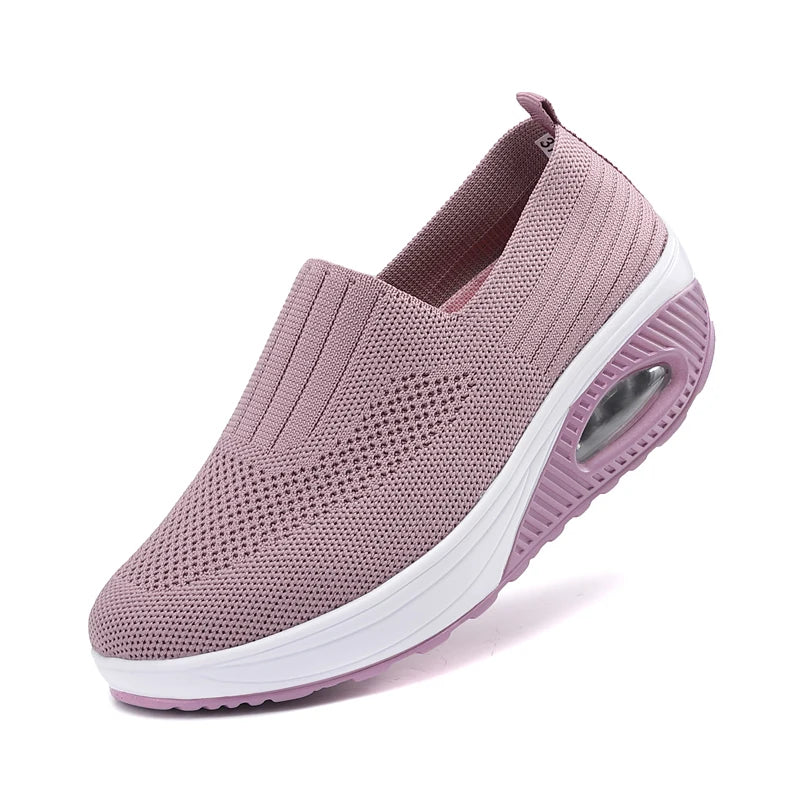 Women's Walking Boots Casual Breathable Mesh Non-slip