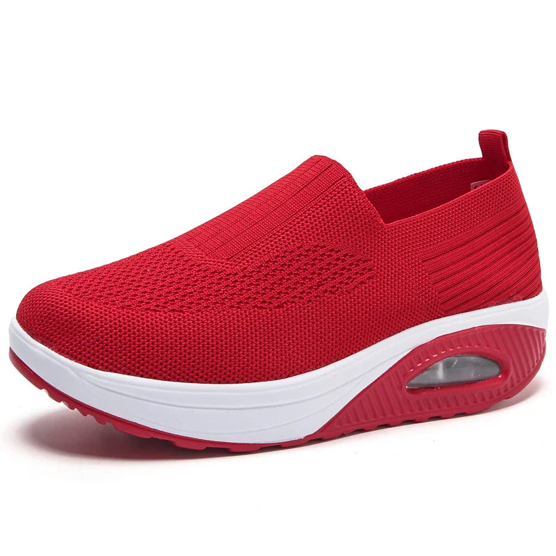 Women's Walking Boots Casual Breathable Mesh Non-slip