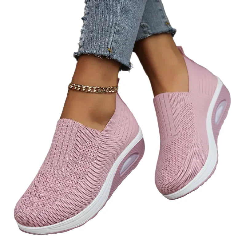 Women's Walking shoes Non-slip Air cushion Breathable Sneakers