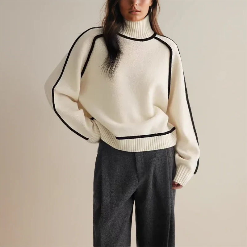 Women's Warm Roller Collar Pullover Winter Style