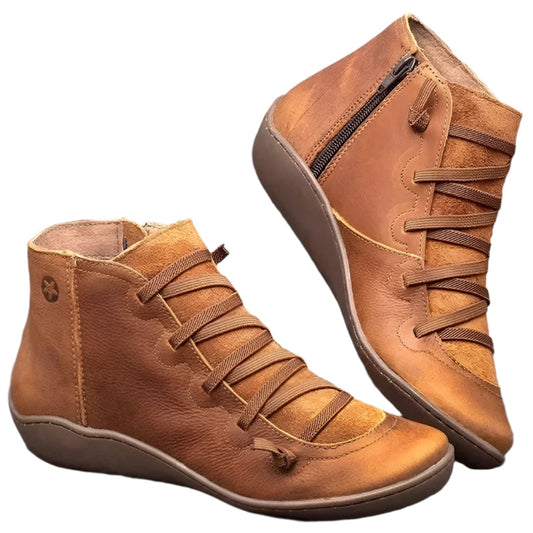 Women's Waterproof Boots with Comfortable Orthotics Synthetic