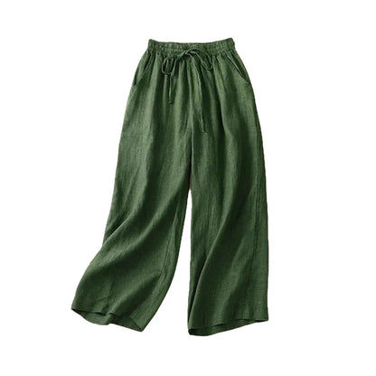 Women's Wide Trousers High Waist