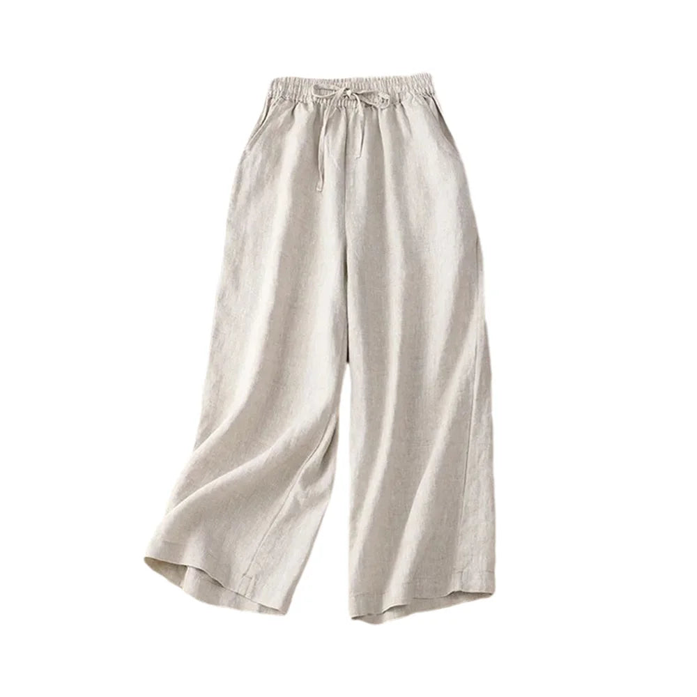 Women's Wide Trousers High Waist