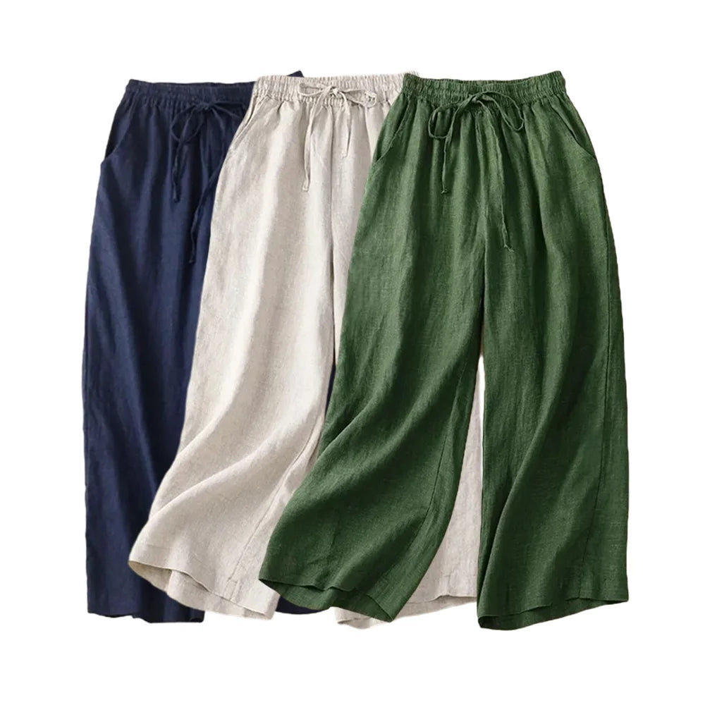 Women's Wide Trousers High Waist