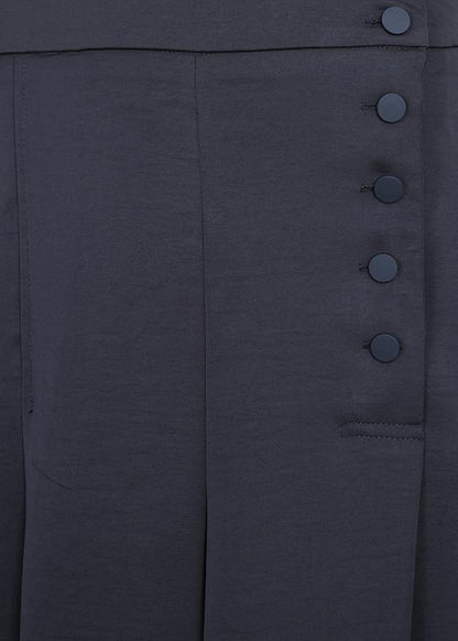 Women's Wide Trousers with Buttons