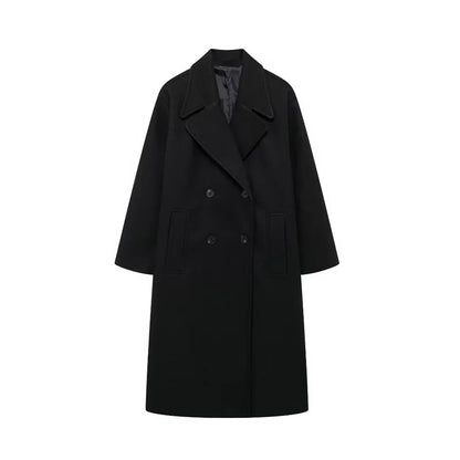 Women's Winter Coat Elegant Long Sleeve Eco-Friendly