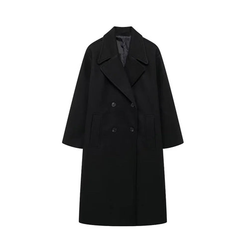 Women's Winter Coat Elegant Long Sleeve Eco-Friendly