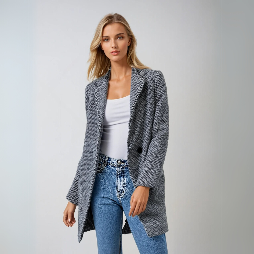 Women's Winter Coat Poodle Style