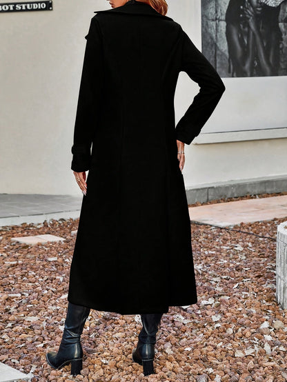 Women's Winter Coat With Lapel Collar Stylish