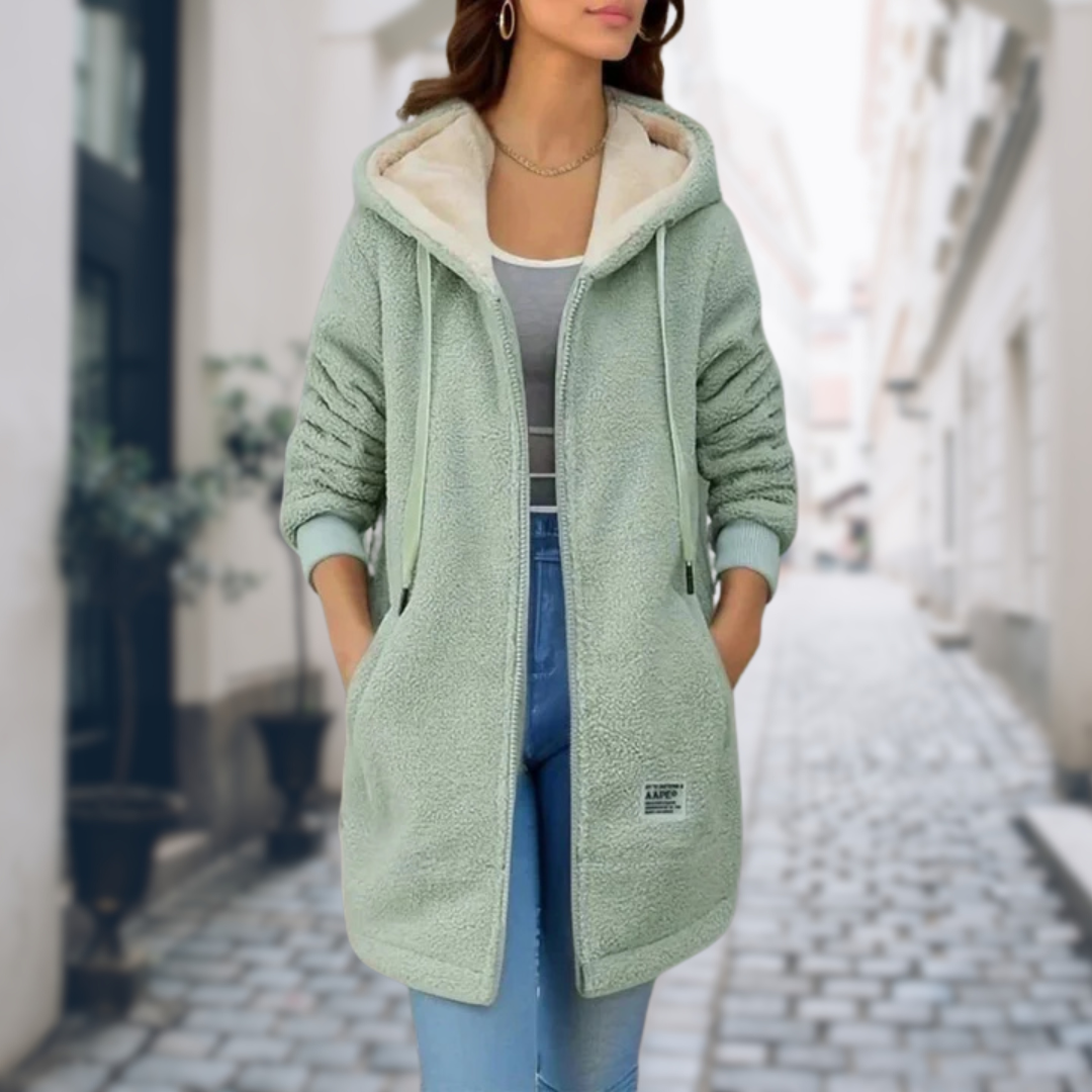 Women's Winter Jacket Fleece Lining Stylish