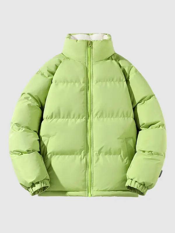 Women's Winter Jacket Quilted Puffer With Trendy Fit