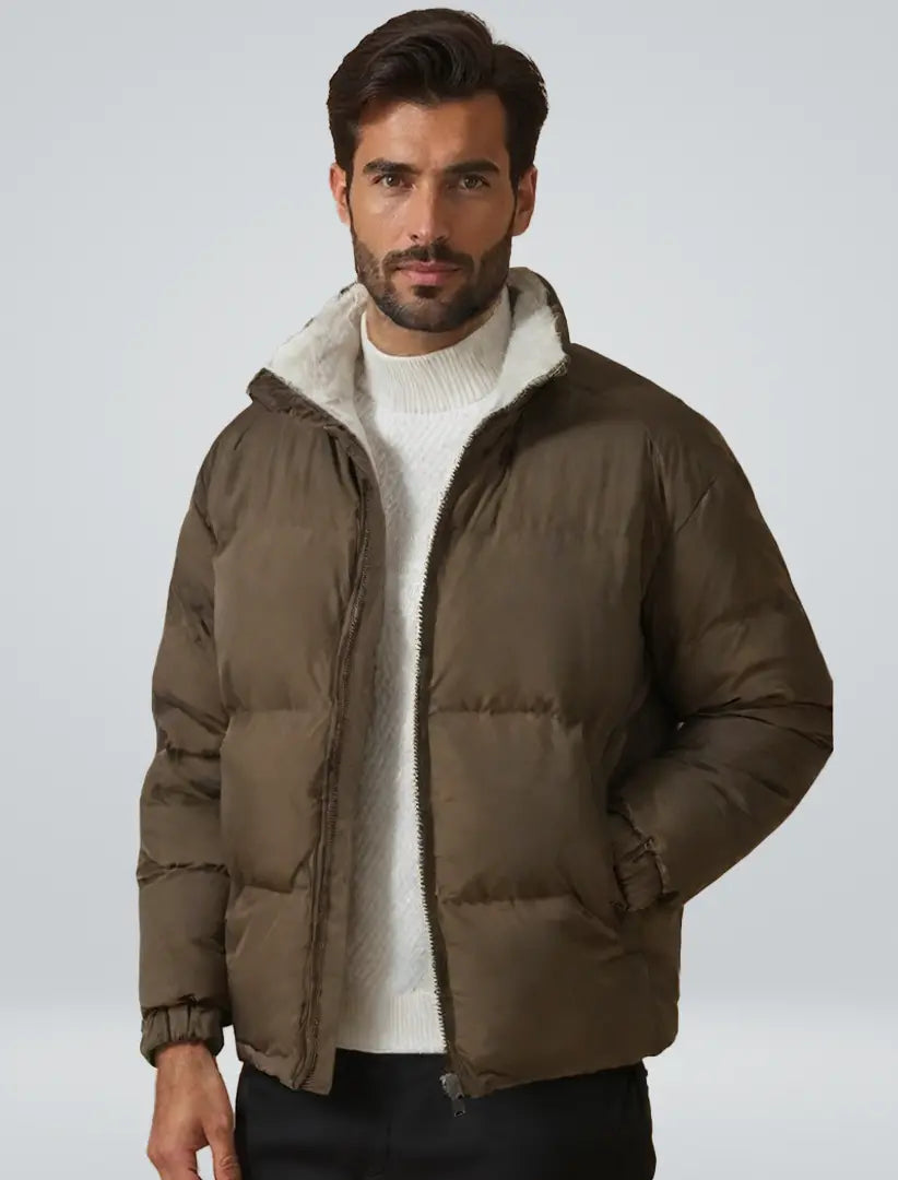 Women's Winter Jacket Quilted Puffer With Trendy Fit
