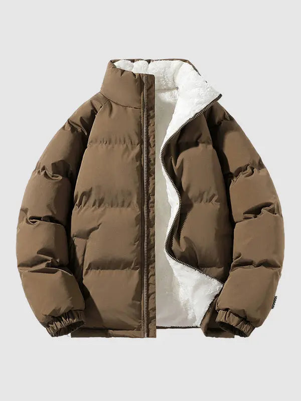 Women's Winter Jacket Quilted Puffer With Trendy Fit