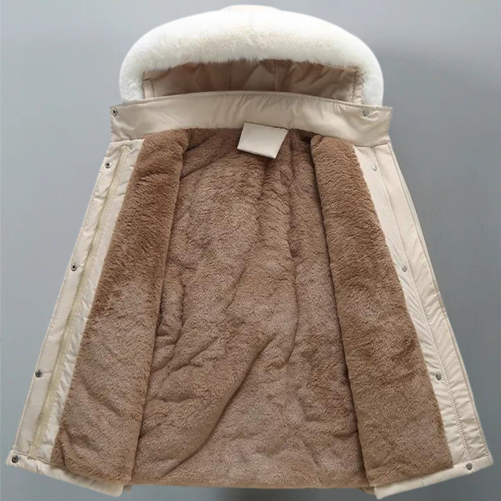Women's Winter Jacket Waterproof and Windproof with Soft Lining