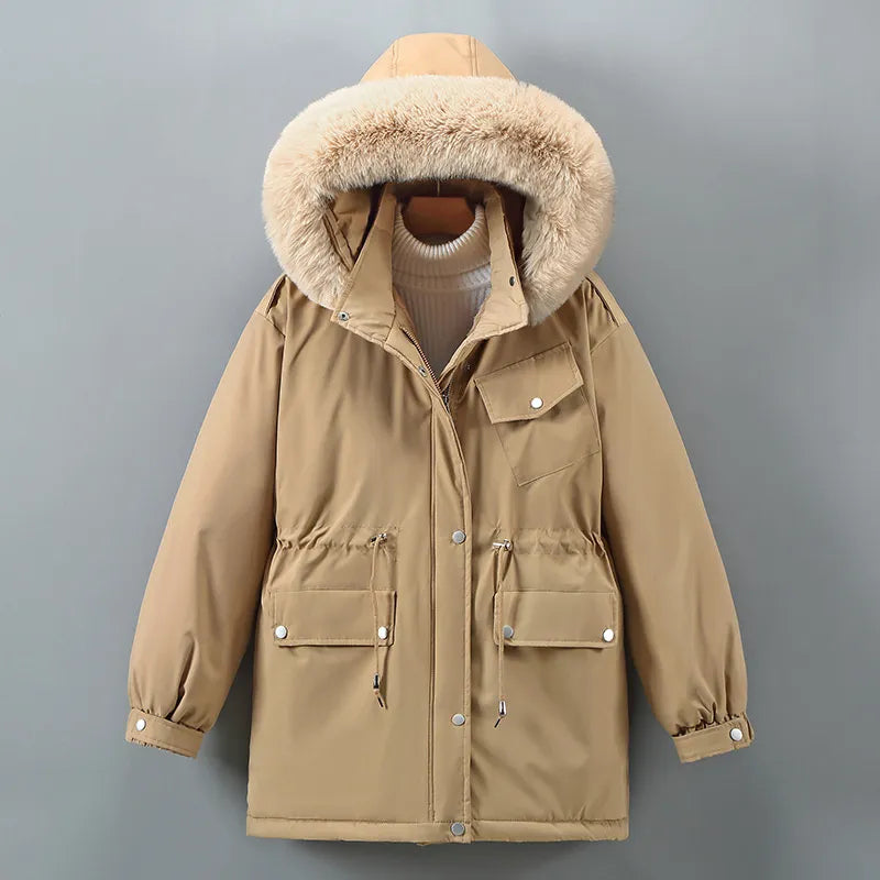 Women's Winter Jacket Waterproof and Windproof with Soft Lining