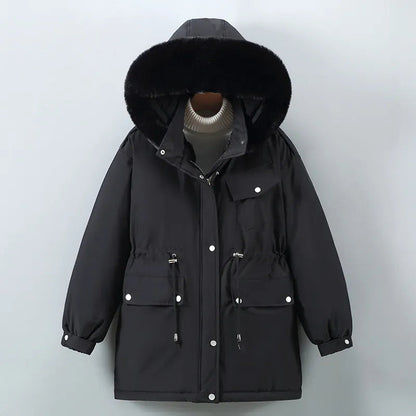 Women's Winter Jacket Waterproof and Windproof with Soft Lining