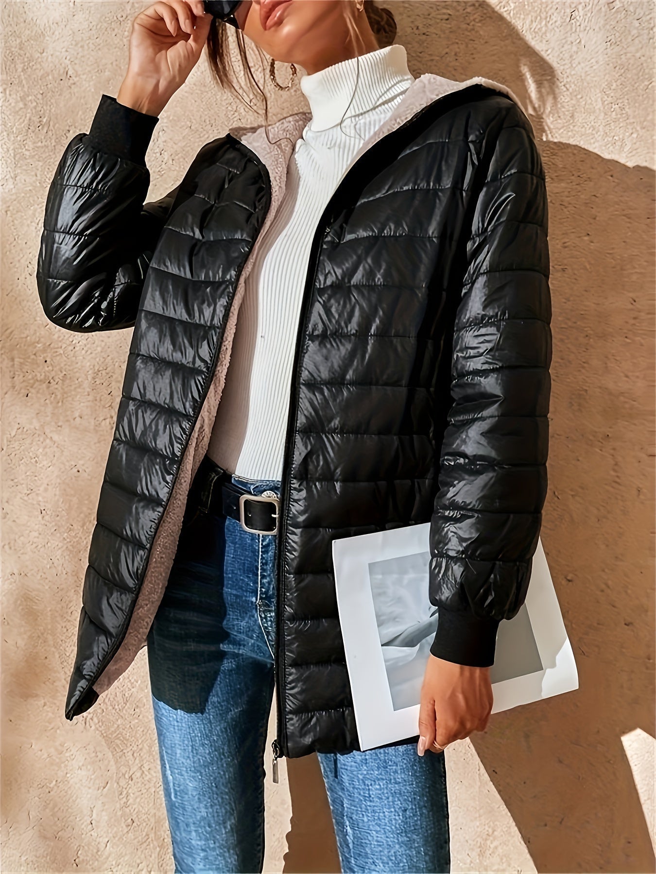 Women's Winter Jacket Windproof and Warm