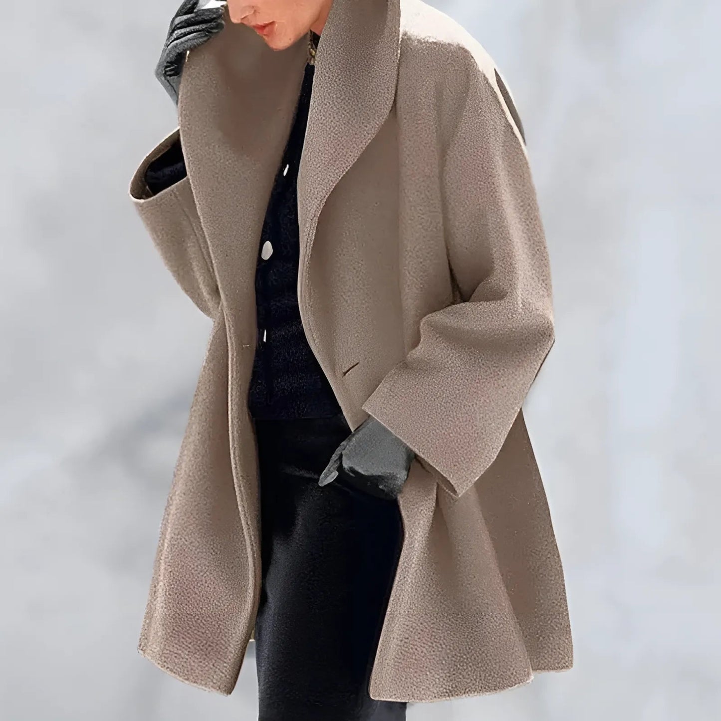 Women's Winter Trench Coat Modern Warm