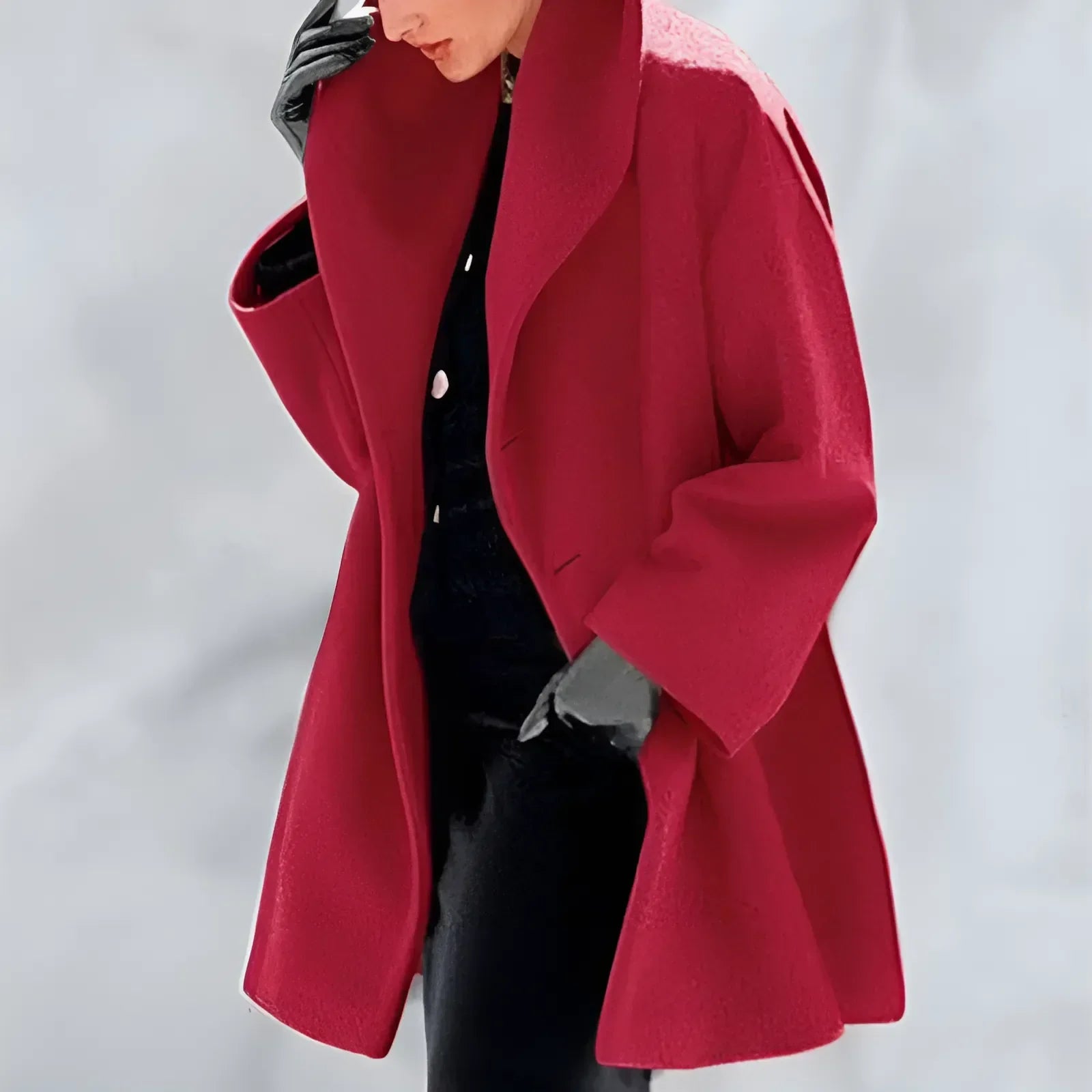 Women's Winter Trench Coat Modern Warm