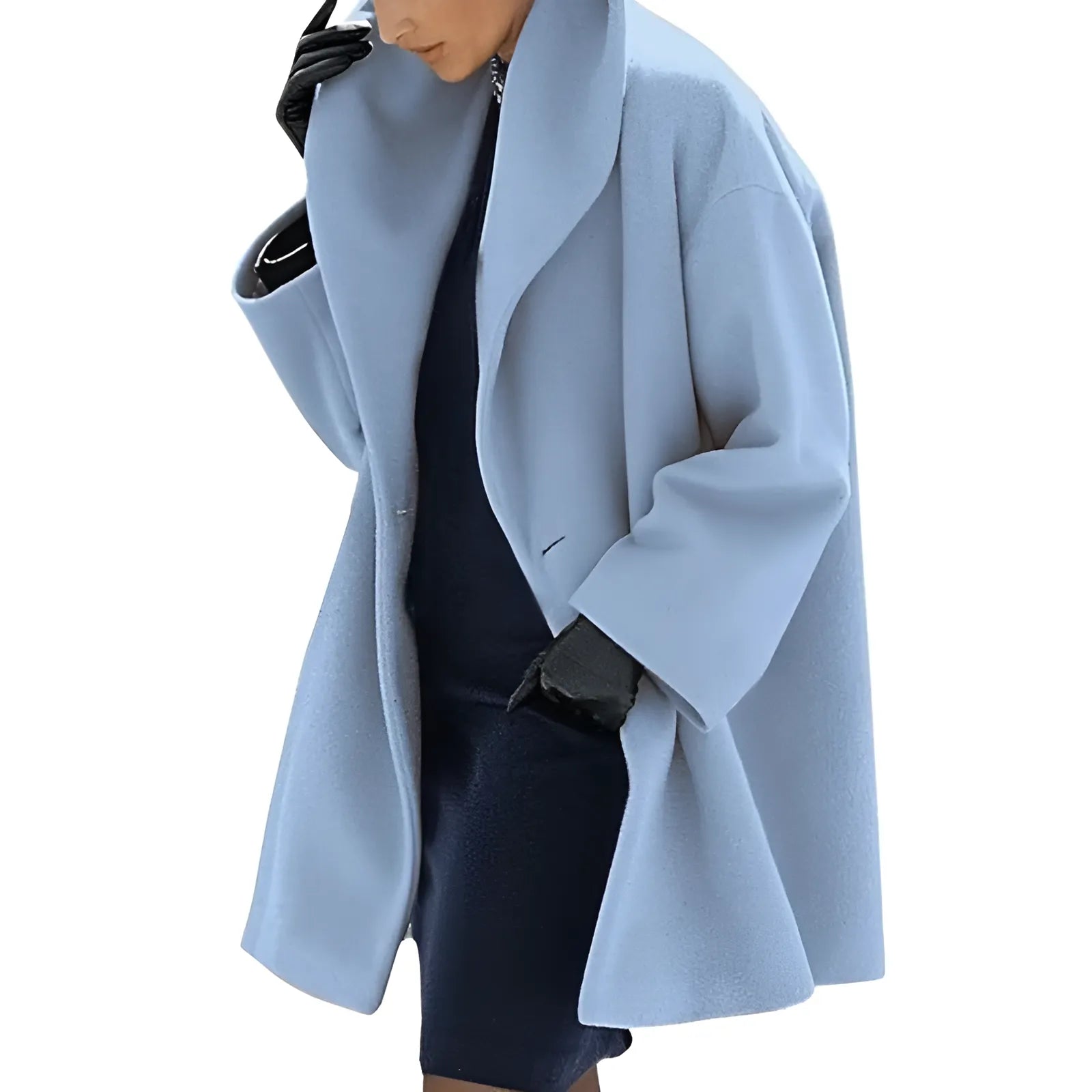 Women's Winter Trench Coat Modern Warm