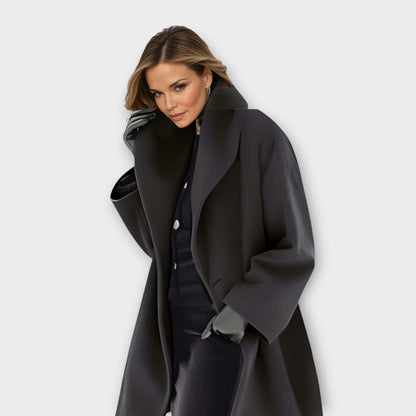 Women's Winter Windproof Jacket With Shawl Collar