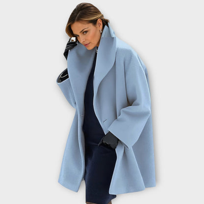 Women's Winter Windproof Jacket With Shawl Collar