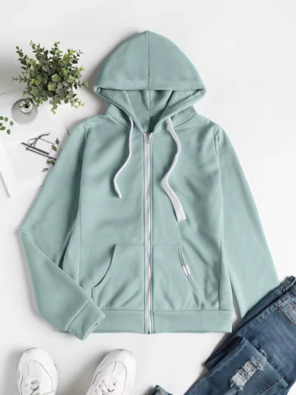 Women's Zip-Up Hoodie Casual Comfort