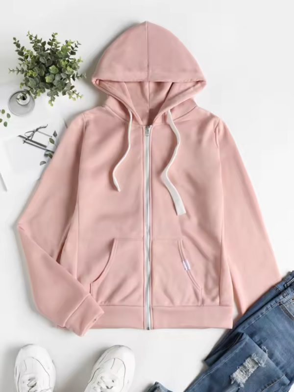 Women's Zip-Up Hoodie Casual Comfort
