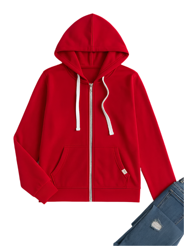 Women's Zip-Up Hoodie Casual Comfort