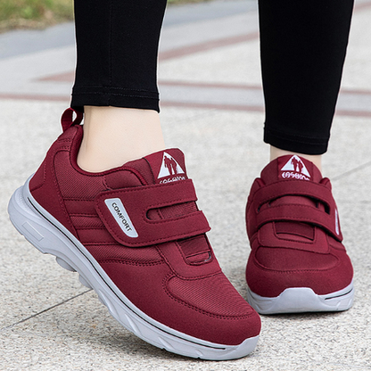 Women's and Men's Running Shoes Breathable with Velcro