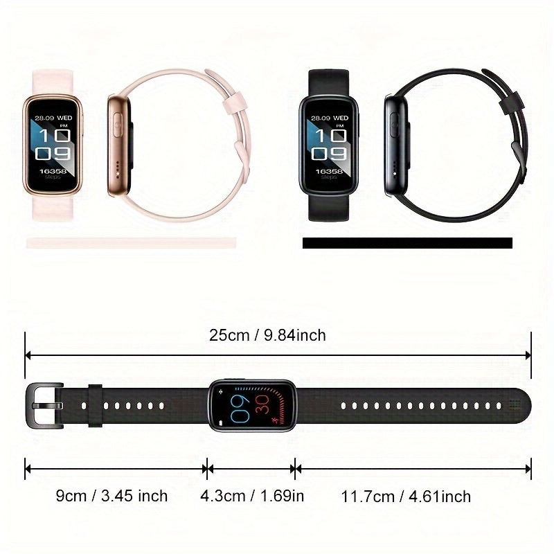 Women's and Men's Smartwatch Waterproof Modern for Active Lifestyle