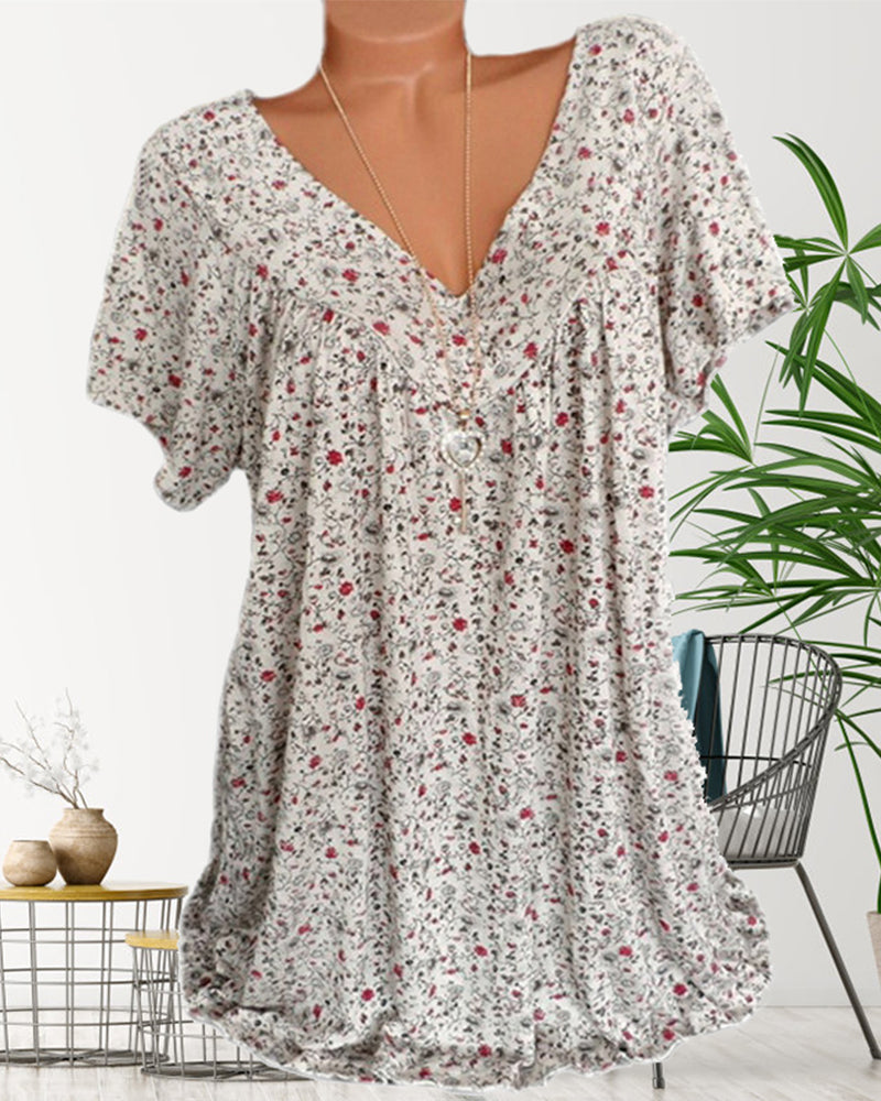 Women's blouse V-Ausschnitt