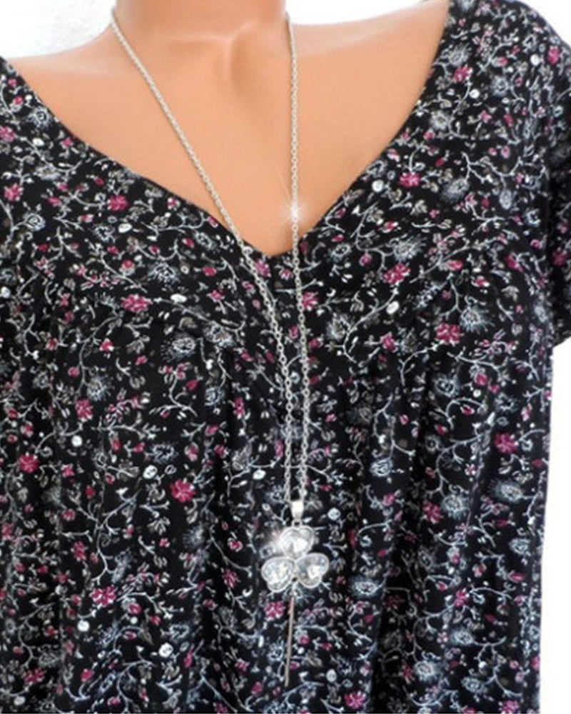 Women's blouse V-Ausschnitt