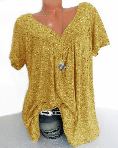 Women's blouse V-Ausschnitt