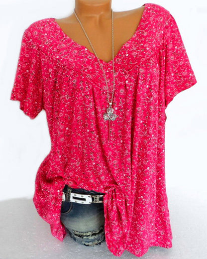 Women's blouse V-Ausschnitt