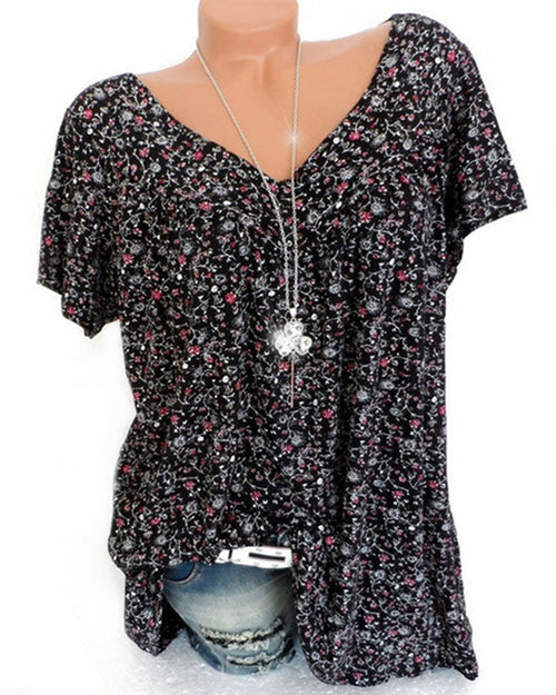 Women's blouse V-Ausschnitt