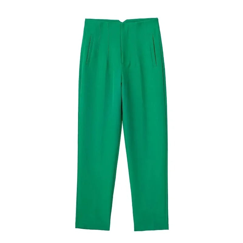 Women's high-waisted trousers