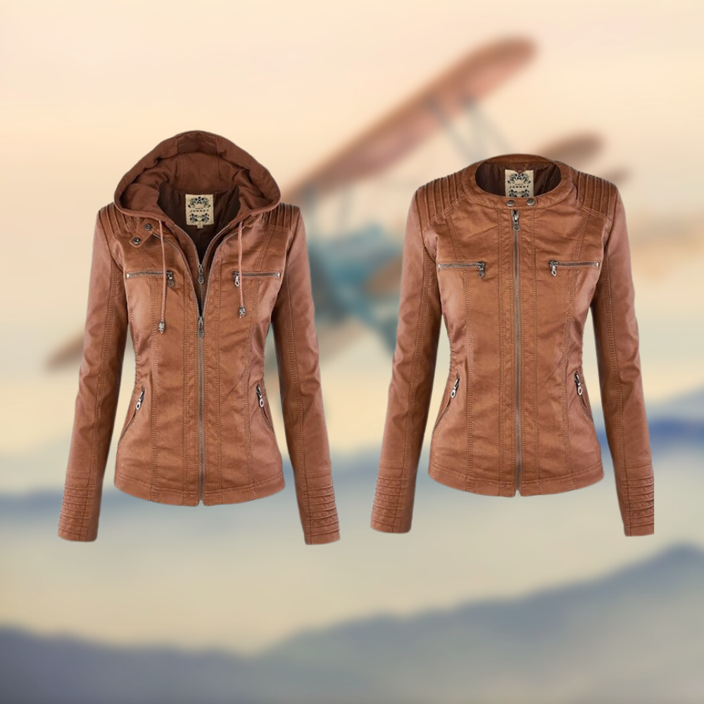 Women's hooded jacket Fashionable look