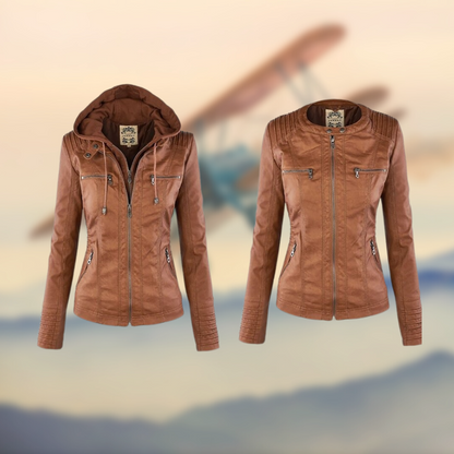Women's hooded jacket Fashionable look